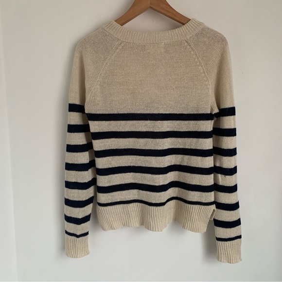 Denim & Supply Ralph Lauren Striped Linen Sweater - Picture 6 of 7